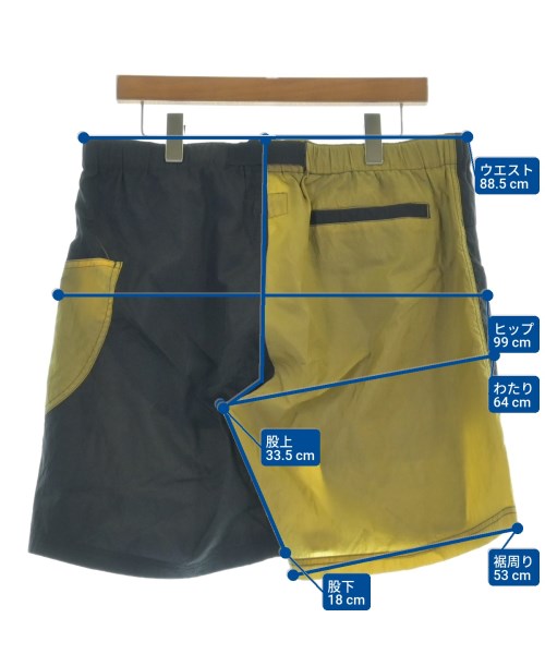 BOW WOW（バウワウ）ショートパンツ 黄 サイズ:L メンズ/2200644186025