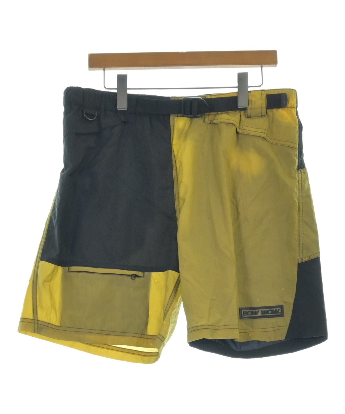 BOW WOW バウワウ ショートパンツ メンズ 【古着】【中古】 BOW WOW（バウワウ）ショートパンツ 黄 サイズ:L メンズ/2200644186025