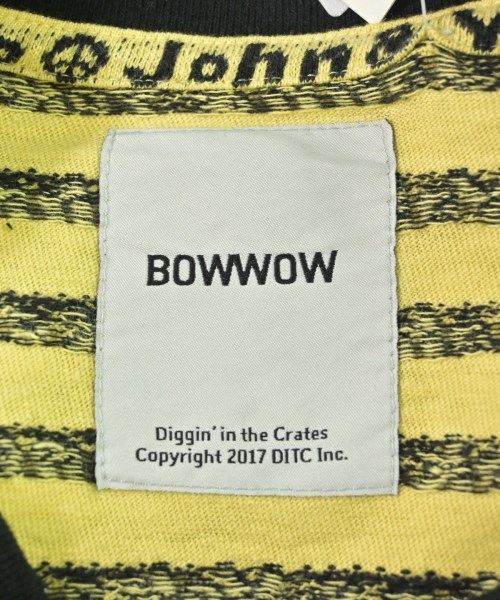 BOW WOW（バウワウ）Tシャツ・カットソー 黄 サイズ:S メンズ/2200518338079