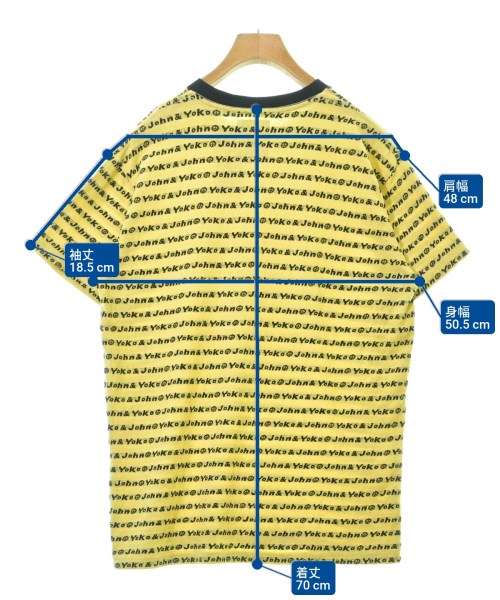 BOW WOW（バウワウ）Tシャツ・カットソー 黄 サイズ:S メンズ/2200518338079