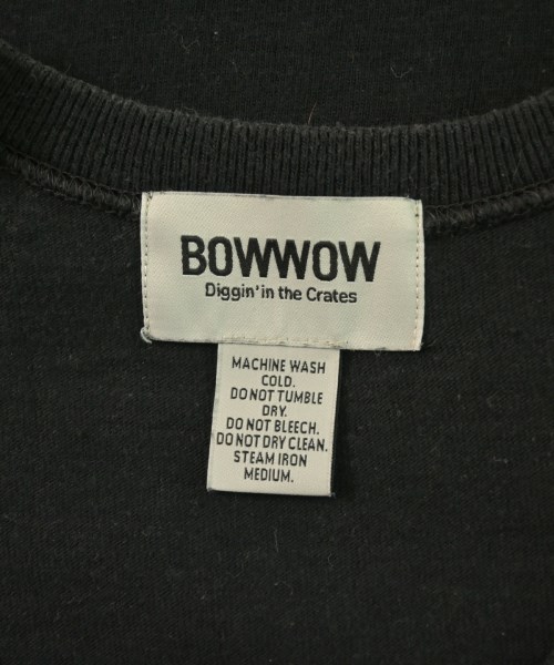 BOW WOW（バウワウ）Tシャツ・カットソー 黒 サイズ:XL メンズ/2200626448080