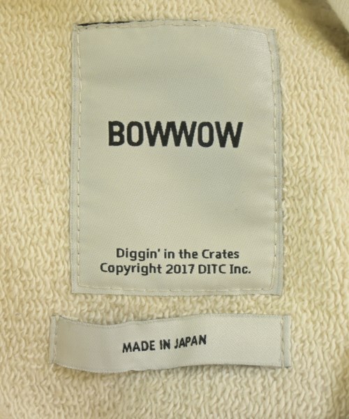 BOW WOW（バウワウ）パーカー ベージュ サイズ:XL メンズ/2200633772055
