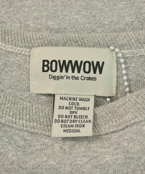 BOW WOW（バウワウ）Tシャツ・カットソー グレー サイズ:L レディース/2200612265073