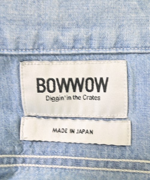 BOW WOW（バウワウ）カジュアルシャツ 青 サイズ:XL メンズ/2200607023848