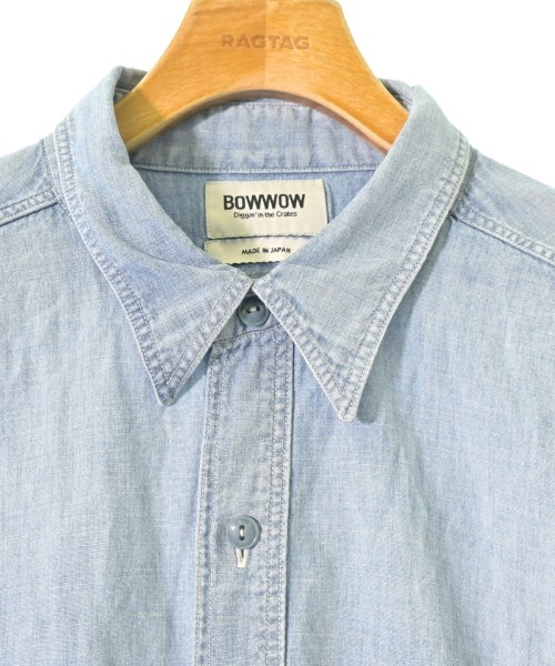 BOW WOW（バウワウ）カジュアルシャツ 青 サイズ:XL メンズ/2200607023848