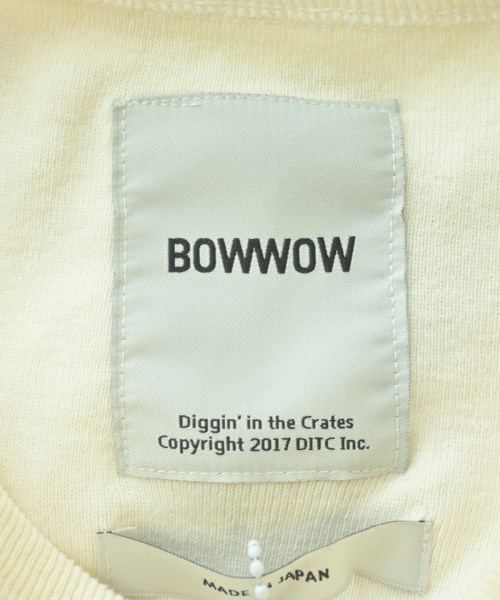 BOW WOW（バウワウ）Tシャツ・カットソー 白 サイズ:F レディース/2200664246167