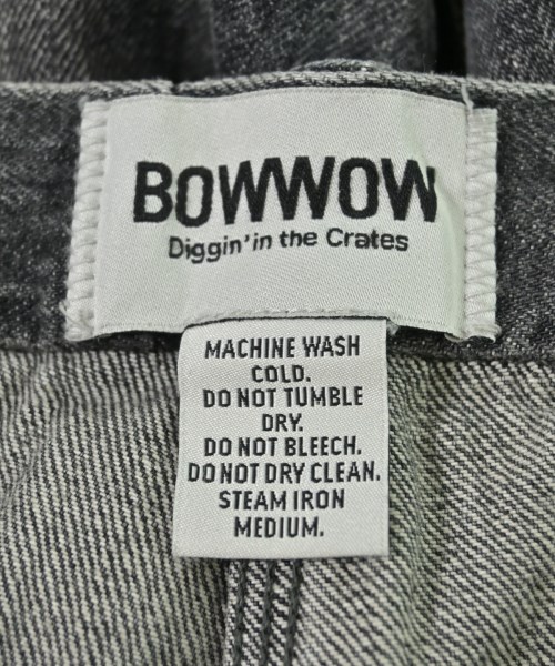 BOW WOW（バウワウ）デニムパンツ 黒 サイズ:L メンズ/2200675884037