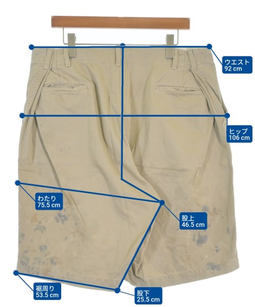 BOW WOW（バウワウ）ショートパンツ ベージュ サイズ:XXXL メンズ/2200689838576