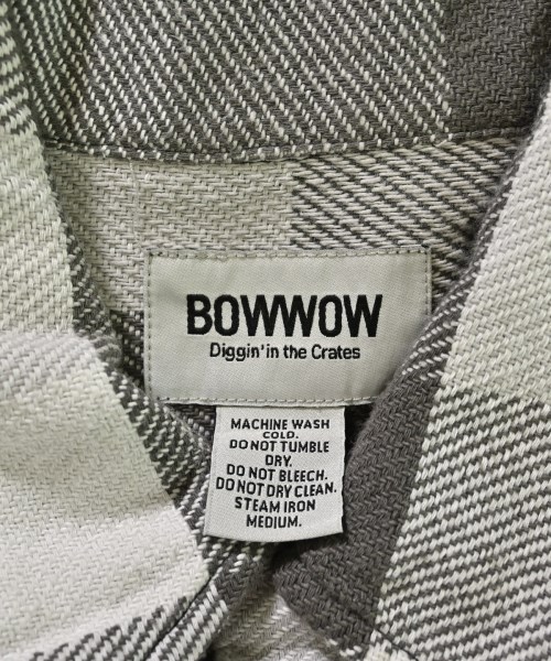 BOW WOW（バウワウ）カジュアルシャツ グレー サイズ:XL メンズ/2200696174025