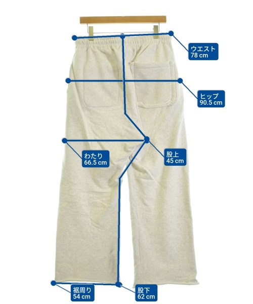 BOW WOW（バウワウ）スウェットパンツ グレー サイズ:XL メンズ/2200700569038