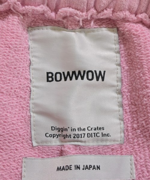 BOW WOW（バウワウ）スウェットパンツ ピンク サイズ:S レディース/2200646920023