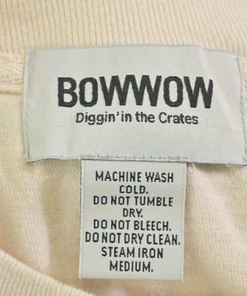 BOW WOW（バウワウ）Tシャツ・カットソー 白 サイズ:M メンズ/2200648172130
