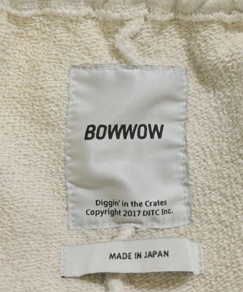BOW WOW（バウワウ）スウェットパンツ 白 サイズ:XL メンズ/2200655036012