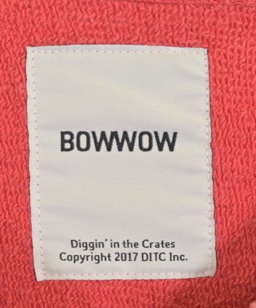 BOW WOW（バウワウ）スウェット 赤 サイズ:XL メンズ/2200718877101