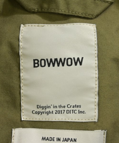 BOW WOW（バウワウ）ミリタリーブルゾン カーキ サイズ:S メンズ/2200719263064