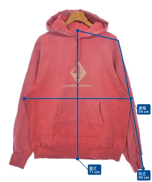 BOW WOW（バウワウ）パーカー ピンク サイズ:L メンズ/2200644189378