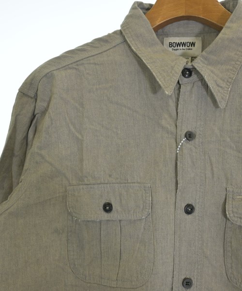 BOW WOW（バウワウ）カジュアルシャツ グレー サイズ:M メンズ/2200648286202