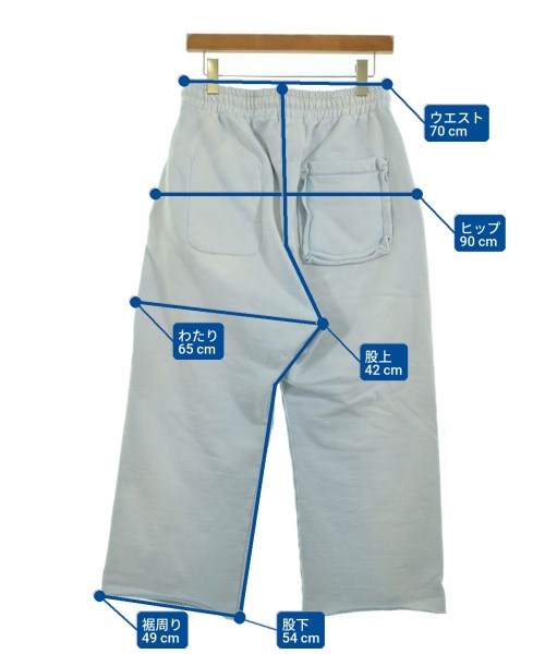 BOW WOW（バウワウ）スウェットパンツ 青 サイズ:L メンズ/2200653388113