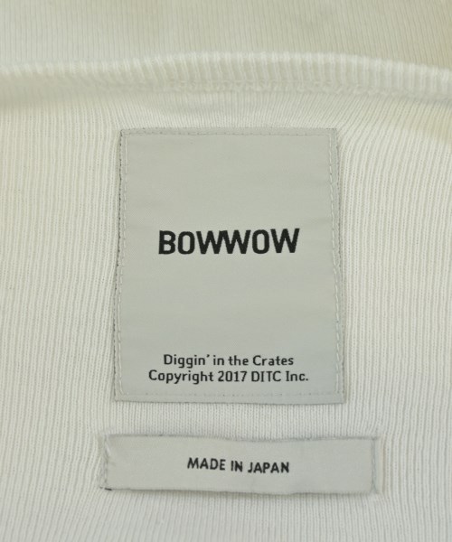 BOW WOW（バウワウ）Tシャツ・カットソー 白 サイズ:S メンズ/2200710252203