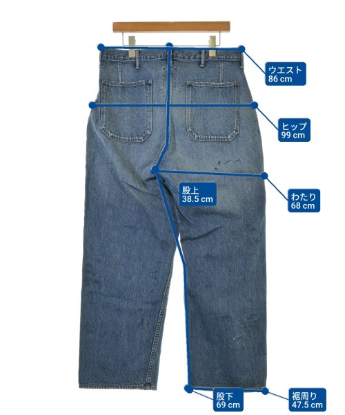 BOW WOW（バウワウ）デニムパンツ 青 サイズ:M メンズ/2200662486299