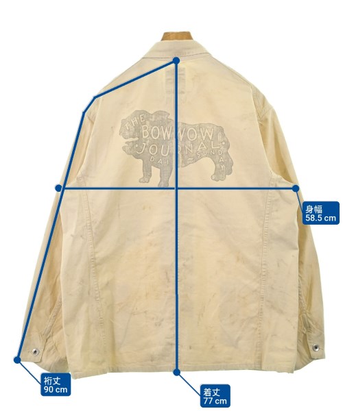 BOW WOW（バウワウ）カバーオール ベージュ サイズ:XXL メンズ/2200662960027