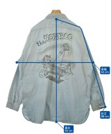 BOW WOW（バウワウ）カジュアルシャツ 青 サイズ:XL メンズ/2200662960034