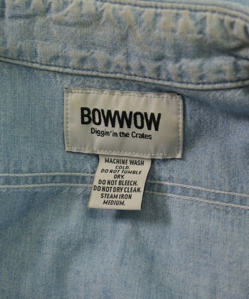 BOW WOW（バウワウ）カジュアルシャツ 青 サイズ:XL メンズ/2200662960041