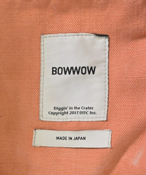 BOW WOW（バウワウ）ショルダーバッグ オレンジ サイズ:- メンズ/2200664687052