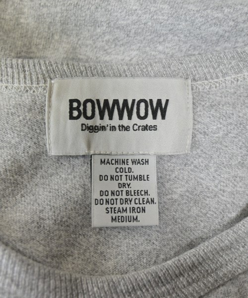 BOW WOW（バウワウ）Tシャツ・カットソー グレー サイズ:XL メンズ/2200670430048