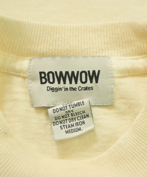BOW WOW（バウワウ）Tシャツ・カットソー 白 サイズ:XL メンズ/2200670964017
