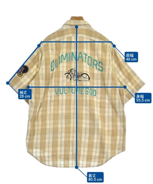 BOW WOW（バウワウ）カジュアルシャツ 白 サイズ:L メンズ/2200670964024