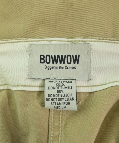 BOW WOW（バウワウ）チノパン ベージュ サイズ:L メンズ/2200733734045