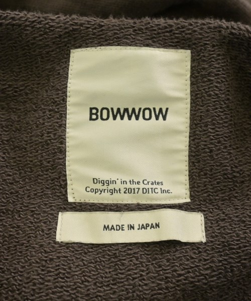 BOW WOW（バウワウ）パーカー 茶 サイズ:XL メンズ/2200734404053