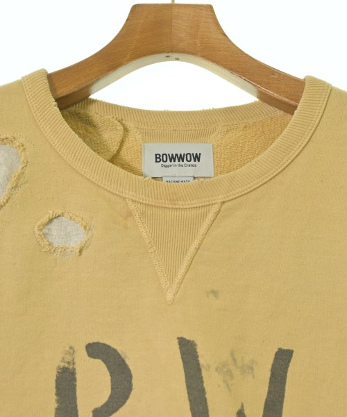 BOW WOW（バウワウ）スウェット 黄 サイズ:XXL メンズ/2200736709019