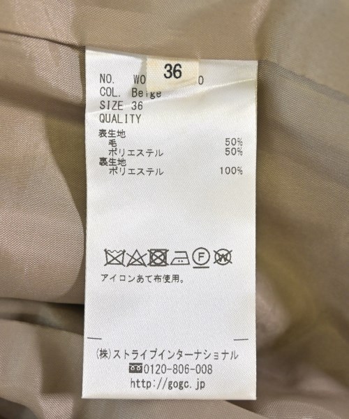 GARAGE OF GOOD CLOTHING（ガレージオブグッドクロージング）スラックス 茶 サイズ:36(S位) レディース/2200713709025