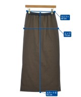 GARAGE OF GOOD CLOTHING（ガレージオブグッドクロージング）ロング・マキシ丈スカート 茶 サイズ:F レディース/2200715459140