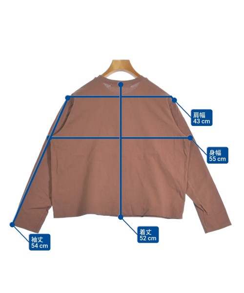 GARAGE OF GOOD CLOTHING（ガレージオブグッドクロージング）Tシャツ・カットソー 茶 サイズ:-(M位) レディース/2200663475025