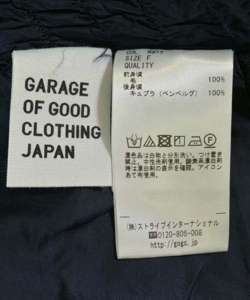 GARAGE OF GOOD CLOTHING（ガレージオブグッドクロージング）ブラウス 紺 サイズ:F レディース/2200722540213