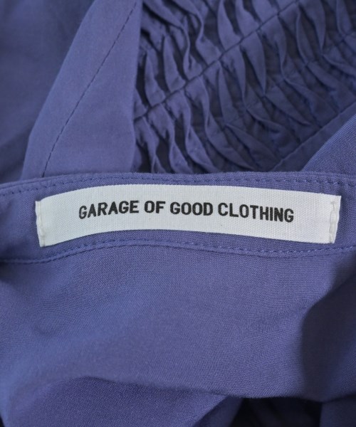 GARAGE OF GOOD CLOTHING（ガレージオブグッドクロージング）シャツワンピース 紫 サイズ:F レディース/2200724832040