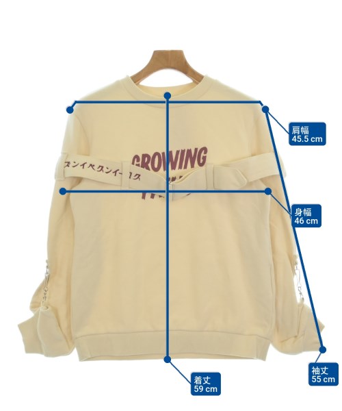 GROWING PAINS（グローイングペインズ）スウェット 白 サイズ:M メンズ/2200692539248
