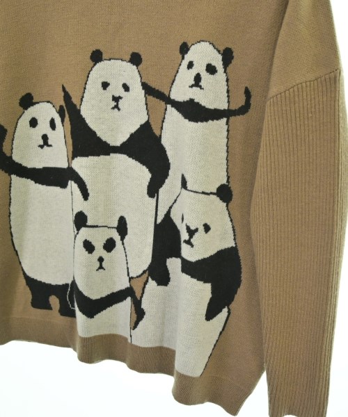 ami amie（アミアミ）ニット 茶 サイズ:145(13T-14T) キッズ/2200672559228