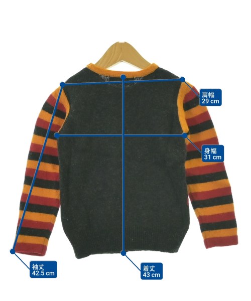 ami amie（アミアミ）ニット グレー サイズ:115(7T-8T) キッズ/2200668542067