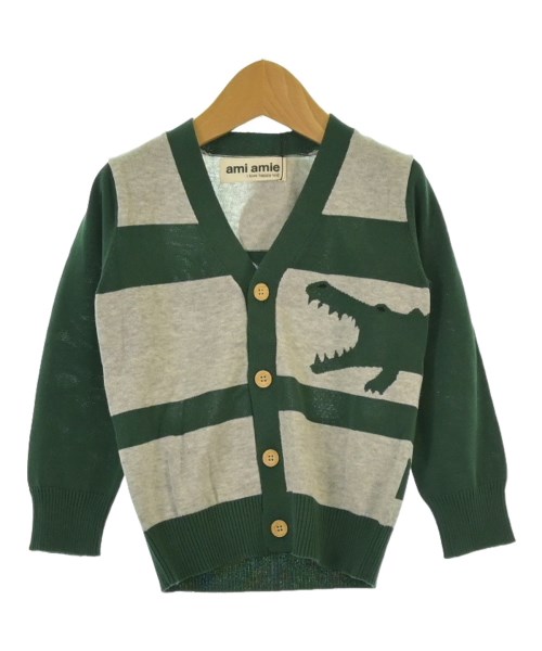 ami amie(アミアミ)ニット 緑 サイズ:100(3T-4T)/2200637553155