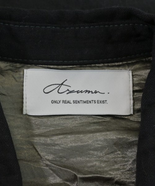 Azuma.（アズマ）カジュアルシャツ 黒 サイズ:1(S位) メンズ/2200635205049