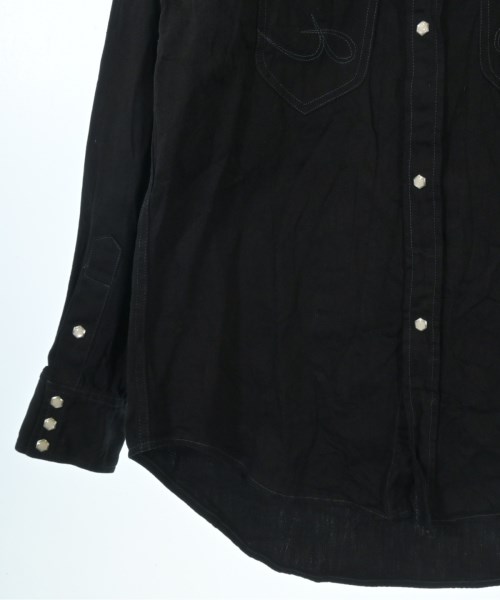 Azuma.（アズマ）カジュアルシャツ 黒 サイズ:1(S位) メンズ/2200635205049