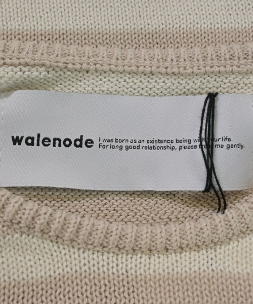 walenode（ウェルノード）ニット・セーター ベージュ サイズ:1(S位) メンズ/2200639392042