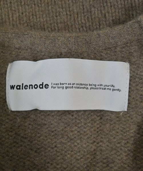 walenode（ウェルノード）ニット・セーター 茶 サイズ:1(S位) レディース/2200629093119