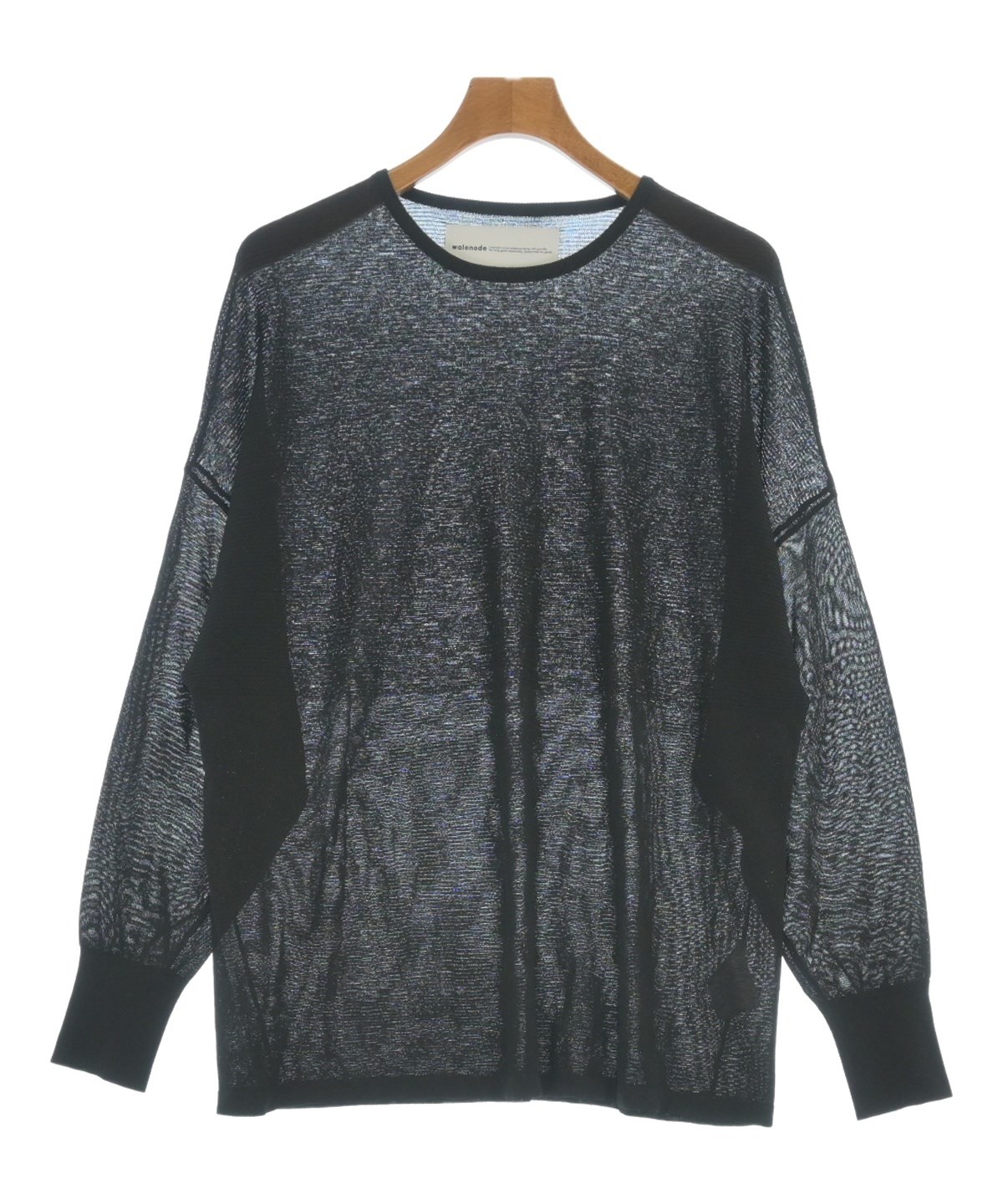 walenode（ウェルノード）ニット・セーター 黒 サイズ:2(M位) メンズ