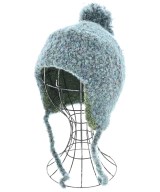 14+（イチヨンプラス）ニットキャップ・ビーニー 青 サイズ:- レディース/2200670646081