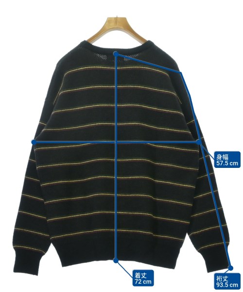 COMFORTABLE REASON（コンフォータブルリーズン）ニット・セーター 黒 サイズ:XL メンズ/2200623302019